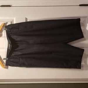 Jeno neuman petite navy pull on lightweight pull on dress capris